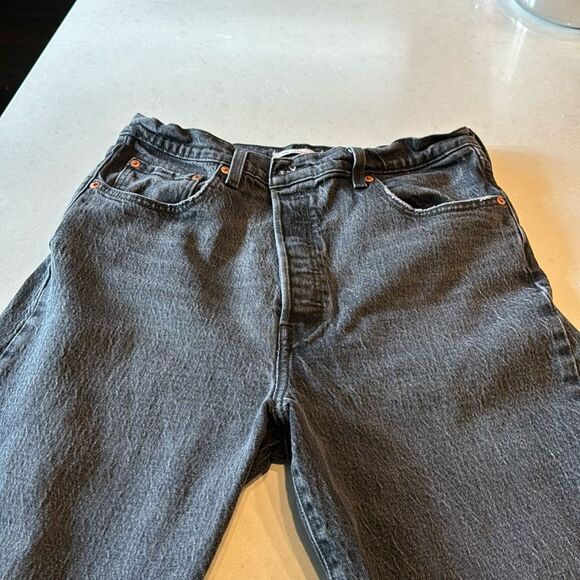 Levi's Women's High Rise Jeans - Dark Gray - Picture 1 of 10